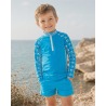 Tee-shirt anti-UV UPF 50+ ancre — lifestyle vue 1