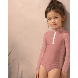 Tee-shirt anti-UV UPF 50+ coquillage — lifestyle