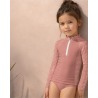 Tee-shirt anti-UV UPF 50+ coquillage — lifestyle vue 1