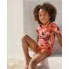 Tee-shirt anti-UV UPF 50+ corail — lifestyle vue 1