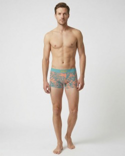 Badeshorts Herren – FEUILLAGE - 2