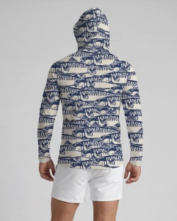 Men's UPF 80 Hooded UV T-shirt – SARDINE - 3