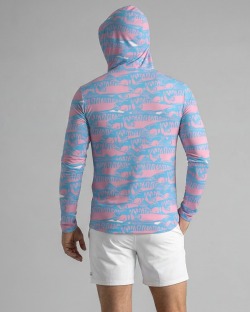 Men's UPF 80 Hooded UV T-shirt – SARDINE - 5