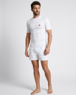 UV-T-Shirt UPF 80 Herren – PANTONE - 8 — manche courte