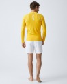 Men's UPF 80 UV T-shirt – PANTONE - 24 — manche longue vue 2