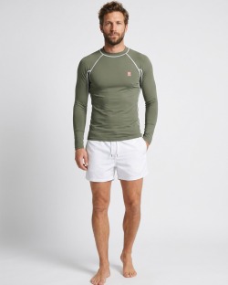 Camiseta Anti-UV UPF 80 Hombre – PANTONE - 26 — manche longue