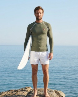 UV-T-Shirt UPF 80 Herren – PANTONE - 30 — manche longue