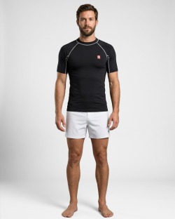 Men's UPF 80 UV T-shirt – PANTONE - 1 — manche courte