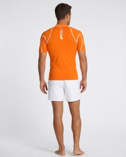 Camiseta Anti-UV UPF 80 Hombre – PANTONE - 33 — manche courte