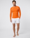 Men's UPF 80 UV T-shirt – PANTONE - 34 — manche longue vue 2