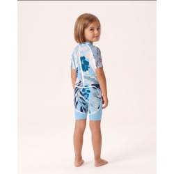 Combinaison anti-UV UPF 80 aloha-blue (blue) — manche courte