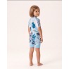 Combinaison anti-UV UPF 80 aloha-blue (blue) — manche courte vue 3