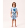 Combinaison anti-UV UPF 80 aloha-blue (blue) — manche courte vue 2