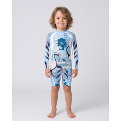 Combinaison anti-UV UPF 80 aloha-blue (blue) — manche longue