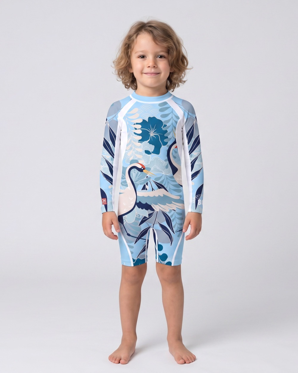 Combinaison anti-UV UPF 80 aloha-blue (blue) — manche longue vue 1
