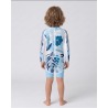 Combinaison anti-UV UPF 80 aloha-blue (blue) — manche longue vue 3