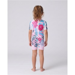 Combinaison anti-UV UPF 80 aloha-pink (pink) — manche courte
