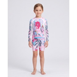 Combinaison anti-UV UPF 80 aloha-pink (pink) — manche longue