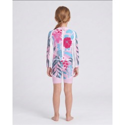 Combinaison anti-UV UPF 80 aloha-pink (pink) — manche longue