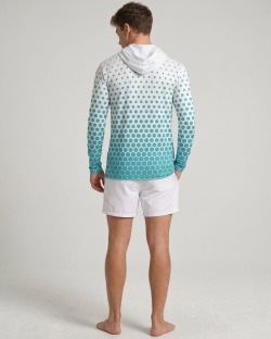 copy of Men's UPF 80 Hooded UV T-shirt – SARDINE - 2