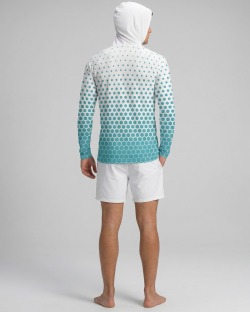 copy of Men's UPF 80 Hooded UV T-shirt – SARDINE - 3