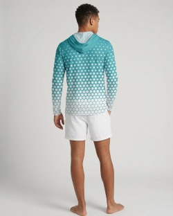 copy of Men's UPF 80 Hooded UV T-shirt – SARDINE - 5