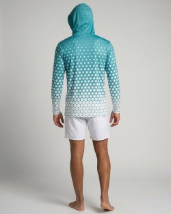 copia de Camiseta Anti-UV UPF 80 con Capucha Hombre – SARDINE - 6