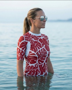 Lycra femme UVEA – FEUILLEROUGE – lifestyle 4