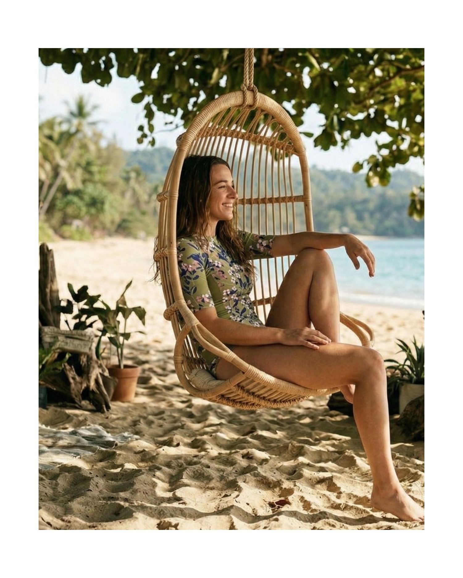 Combinaison femme UVEA – FOREST – lifestyle 5