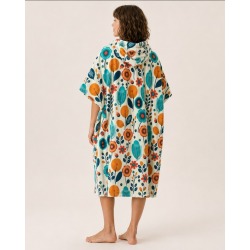 Bath Poncho SEAFLOWER | Thick & Highly Absorbent | UVEA