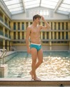 Slip de bain homme COLOR | Maillot recyclé | UVEA Bleu vue 6