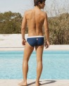Slip de bain homme COLOR | Maillot recyclé | UVEA Marine vue 6