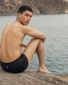 Bañador tipo bóxer para hombre UNI UVEA | Reciclado, forrado, fabricado en Europa. Gris vue 1