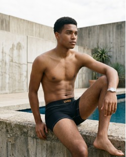 Boxer de bain homme UNI UVEA | Recyclé, doublé, fabriqué en Europe Gris