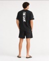 Tee-shirt coton TIKI vu de dos en studio, motif blanc Tiki vue 2