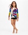 Tee-shirt anti-UV UPF 80 enfant annabelle — manche longue vue 2