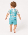 Tee-shirt anti-UV UPF 80 enfant babybluesea — manche courte vue 3
