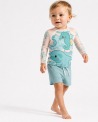 Tee-shirt anti-UV UPF 80 enfant babybluesea — manche longue vue 2