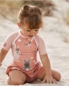 Tee-shirt anti-UV UPF 80 enfant run — manche courte (lifestyle) vue 1