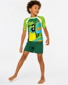 Tee-shirt anti-UV UPF 80 enfant toucan — manche courte vue 2