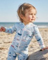 Combinaison anti-UV UPF 50+ enfant — manche longue (lifestyle) vue 1