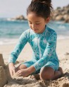 Combinaison anti-UV UPF 50+ enfant — manche longue (lifestyle) vue 1
