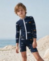 Combinaison anti-UV UPF 50+ enfant — manche longue (lifestyle) vue 1