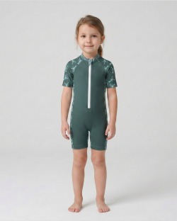 Combinaison anti-UV UPF 50+ enfant — manche courte — face