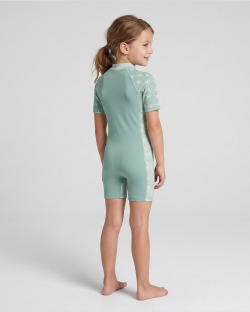 Combinaison anti-UV UPF 50+ enfant — manche courte — dos