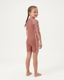 Combinaison anti-UV UPF 50+ enfant — manche courte — dos