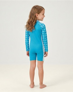 Combinaison anti-UV UPF 50+ enfant — manche longue — dos