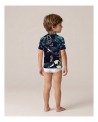 Tee-shirt anti-UV UPF 50+ enfant deepwhales — manche courte (dos) vue 2