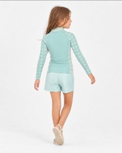 Tee-shirt anti-UV UPF 50+ enfant etoile — manche longue (dos)