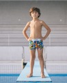 Bañador Boxer Niño – COLOR vue 1